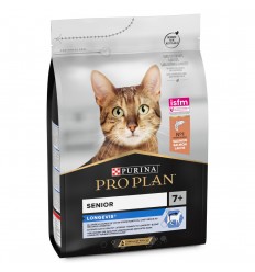 Purina Pro Plan Gato Senior 7+ Salmão e Arroz