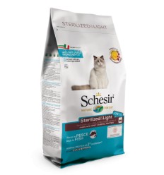 Schesir Gato Esterilizado & Light Peixe Gatos (Linha Seca)