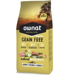 Ownat Cão Grain Free PRIME Junior Chicken & Turkey