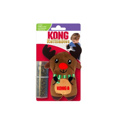 Kong Holiday Gato Refillables Rena (H23C156)