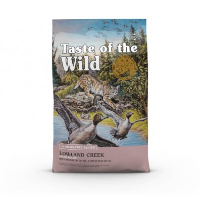 Taste of the Wild Gato Lowland Creek Cordoniz e Pato