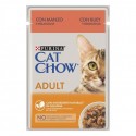 Purina Cat Chow Húmidos Adulto com Vaca em gelatina