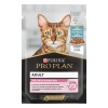 Purina Pro Plan Gatos Húmidos Nutri Savour Delicate Peixe do oceano Saq. 85gr