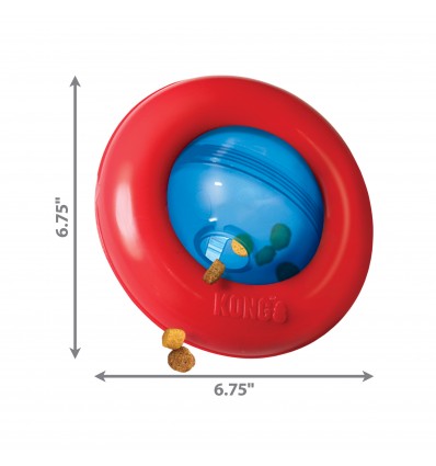 Brinquedo Kong Dispensador Guloseimas Gyro - L (18,5 cm)