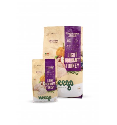 Weego Cão Senior e Light Grain Free Gourmet Peru
