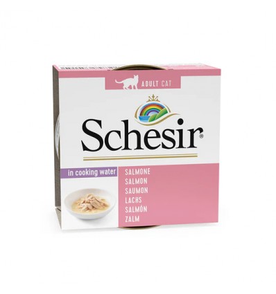 Schesir Gatos Húmidos Salmão ao Natural 85 Gr