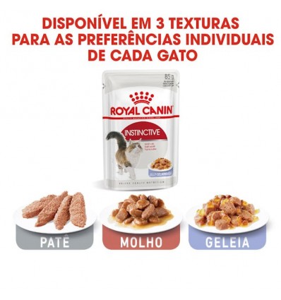 Royal Canin Gatos Instinctive Húmidos Saqueta 85g