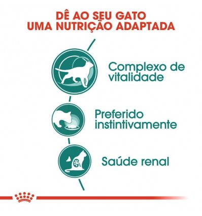 Royal Canin Gatos Instinctive +7 Húmidos Saquetas 85gr x 12 uni.