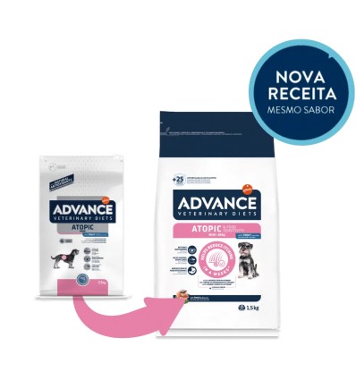 Advance Cão Atopic mini com truta