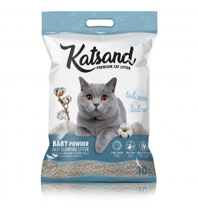 Areia Katsand Aglomerante Talco 10lt