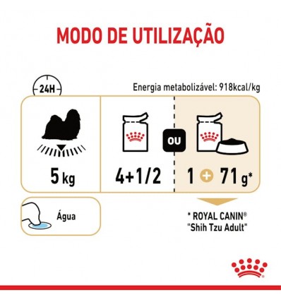 Royal Canin Shih Tzu, Cão, Seco, Adulto, Alimento/Ração