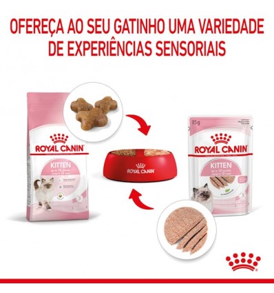 Royal Canin Gatinhos Loaf Húmidos Saquetas 85g x 12uni.