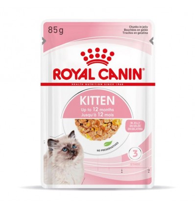 Royal Canin Kitten (Jelly), Gatinhos, Húmidos Alimento