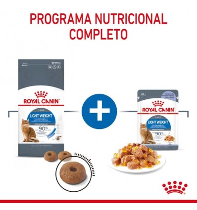 Royal Canin Ultra Light (Jelly), Gatos, Húmidos, Adulto, Alimento