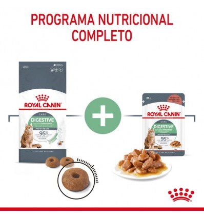 Royal Canin Gatos Digestive Sensitive Húmidos Saquetas 85g x 12uni.