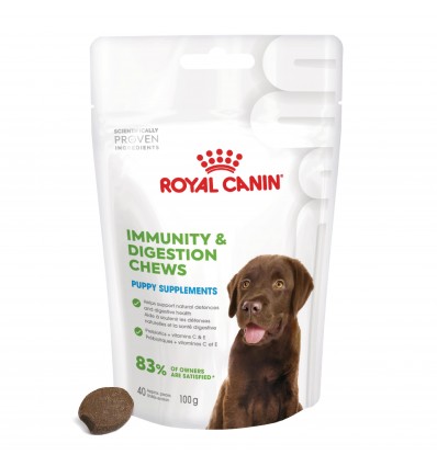Royal Canin Cão Suplemento Immunity Digestion Puppy Chews 100gr