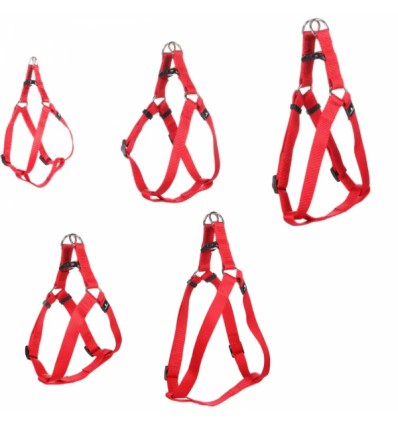 Peitoral Karlie Step&Go Vermelho - M (40-70 cm)