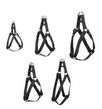 Peitoral Karlie Step&Go Preto - M (40-70 cm)