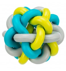 Brinquedo Trixie Bola em Borracha Entrelaçada 7cm (TX32621)