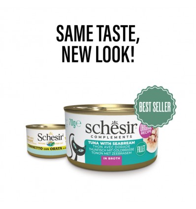 Schesir Gatos Húmidos Frango c/ Maçã 75gr