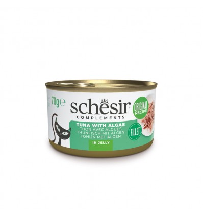 Schesir Gatos Húmidos Atum c/ Algas 85gr