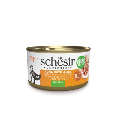 Schesir Gatos Húmidos Atum c/ Aloe 85gr