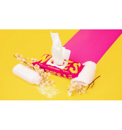 Dashi Toalhitas de Limpeza Bamboo Baby Powder p/ Cão e Gato 40 uni.