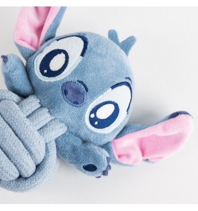 Brinquedo com corda para cão Stitch