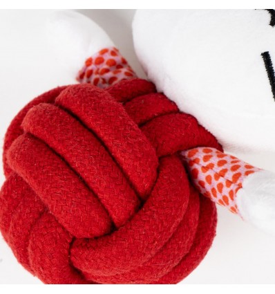 Brinquedo com corda para cão Hello Kitty