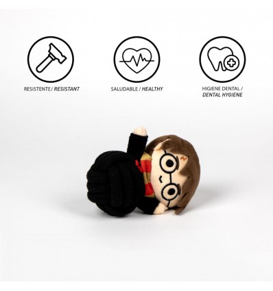 Brinquedo com corda para cão Harry Potter