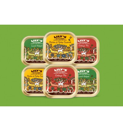 Lily's Kitchen Cão Húmidos Classic Dinners Multipack 6x150gr