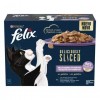 Purina Gatos Húmidos Felix Deliciously Sliced (Seleção Favoritos) 12x80gr.