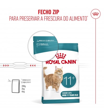 Royal Canin Ageing 11+, Gato, Seco, Sénior, Alimento/Ração