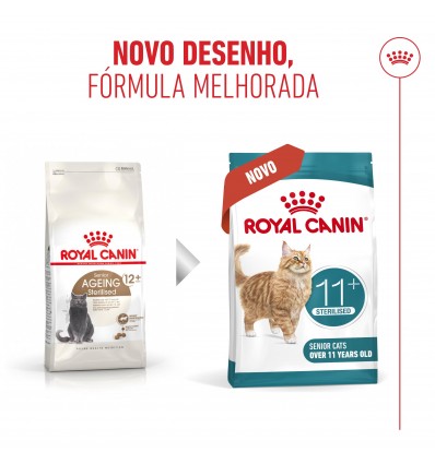 Royal Canin Ageing 11+ Sterilised, Gato, Seco, Sénior, Alimento/Ração