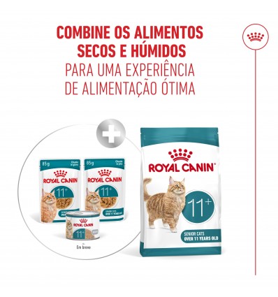 Royal Canin Ageing +11 (Gravy), Gatos, Húmidos, Sénior, Alimento