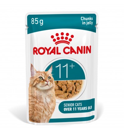 Royal Canin Ageing +11 (Jelly), Gatos, Húmidos, Sénior, Alimento