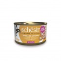Schesir Gato Húmidos in broth complete nutrition Atum e Frango