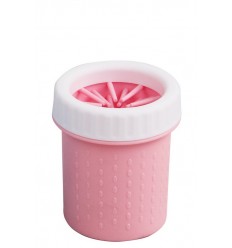 Lava-patinhas Pawise - tamanho S (14x10 cm) Rosa