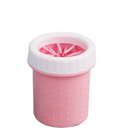 Lava-patinhas Pawise - tamanho S (14x10 cm) Rosa