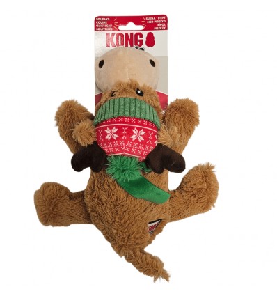 Brinquedo Kong Natal Peluche Cozie Rena - Medium (H25D117)