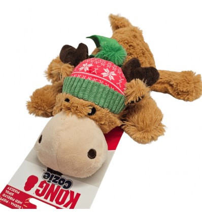Brinquedo Kong Natal Peluche Cozie Rena - Medium (H25D117)