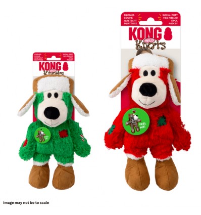 Brinquedo Kong Natal Wild Knots Urso - Small/Medium cor sortida (H25D141)
