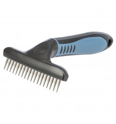 Trixie Pente Ancinho Dentes Rotativos para pelo longo 10x15cm (TX23793)