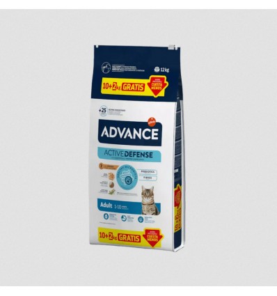 Advance Gato Adulto Frango e Arroz 10+2kg extra