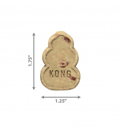 Kong Snacks/Bolachas p/rechear Brinquedos - Bacon e Queijo - Large (XO1E)