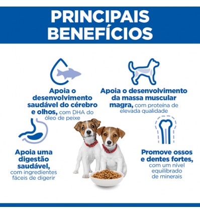 Hill's Science Plan Cão Puppy Small e Mini Borrego