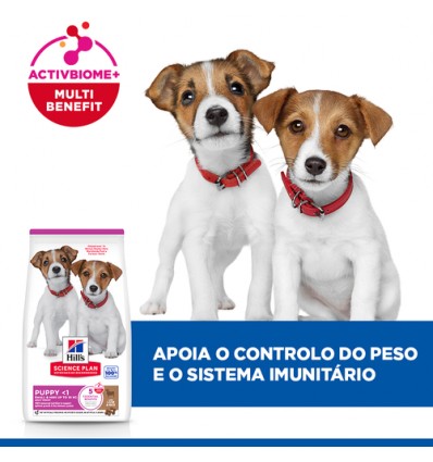 Hill's Science Plan Cão Puppy Small e Mini Borrego