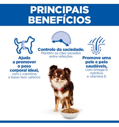 Hill's Science Plan Cão Adulto Light Small e Mini Frango
