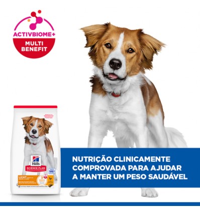 Hill's Science Plan Cão Adulto Light Medium Frango