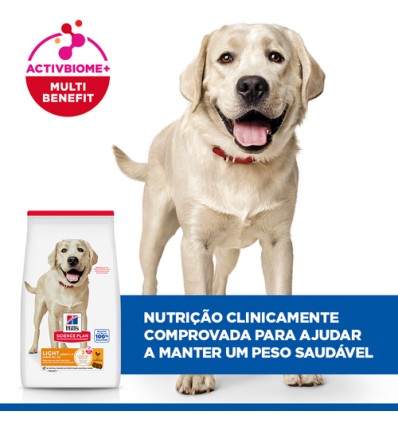 Hill's Science Plan Cão Adulto Light Large Breed Frango